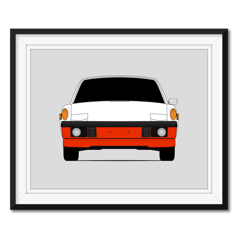 Porsche 914 LE (1974) Poster