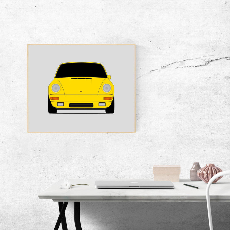 Porsche 911 RUF CTR (1987-1996) Poster