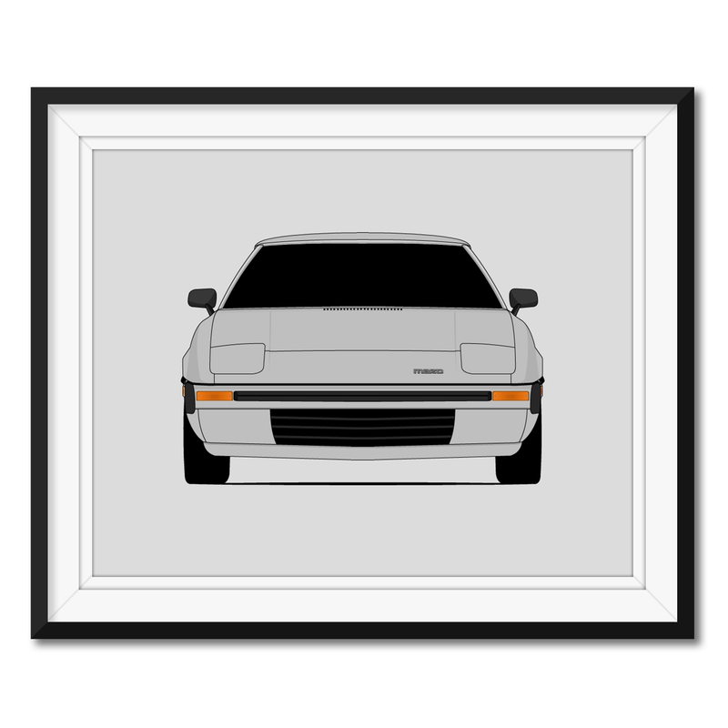Mazda RX-7 (1978-1980) SA 1st GEN Poster