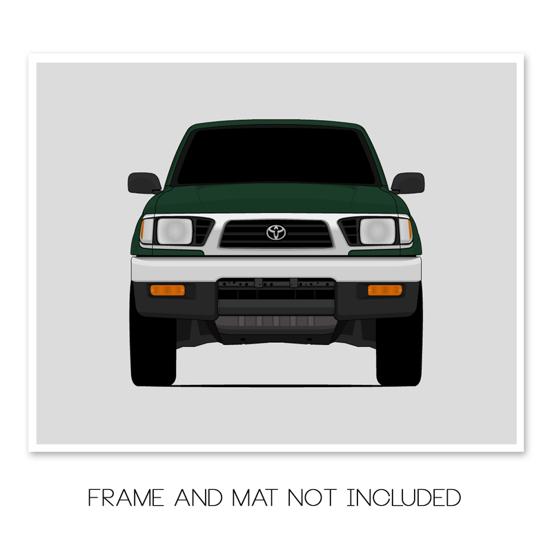 Toyota Tacoma (1995-1997) 1st Generation Poster