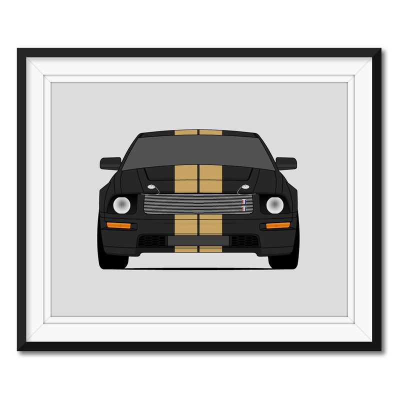 Shelby GT-H S197 (2006-2007) (Ford) Poster