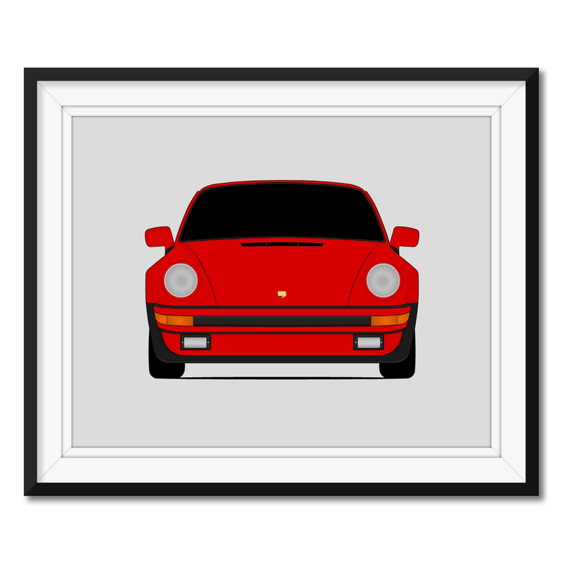 Porsche 911 Carrera 3.2 (1984-1989) Poster