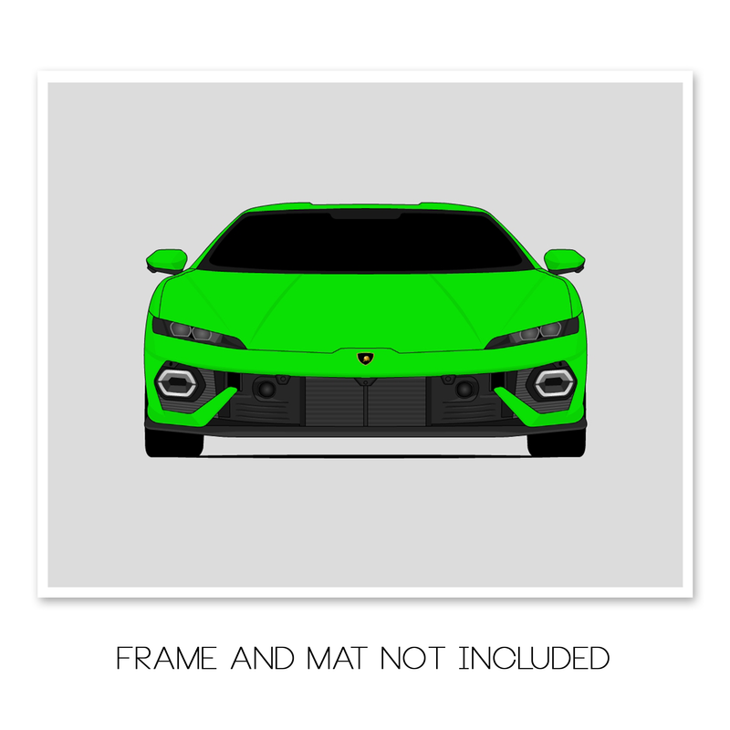 Lamborghini Temerario (2025-Present) Poster