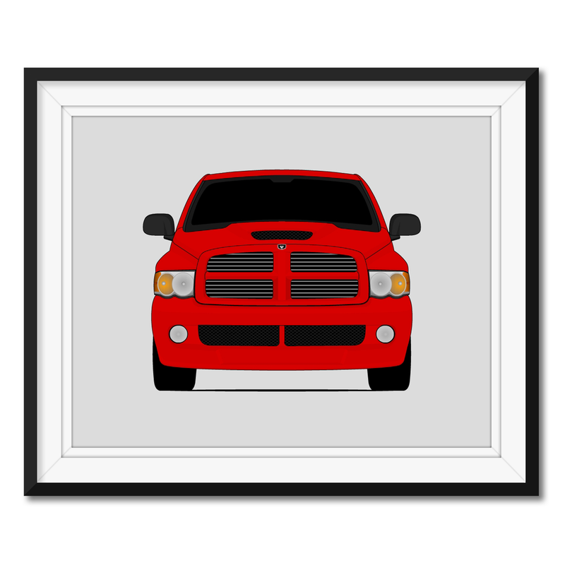 Dodge Ram SRT-10 (2004-2005) 3rd Generation Poster