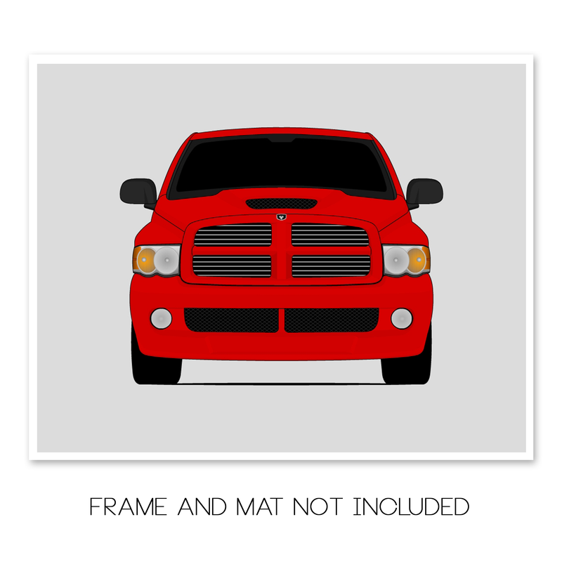 Dodge Ram SRT-10 (2004-2005) 3rd Generation Poster