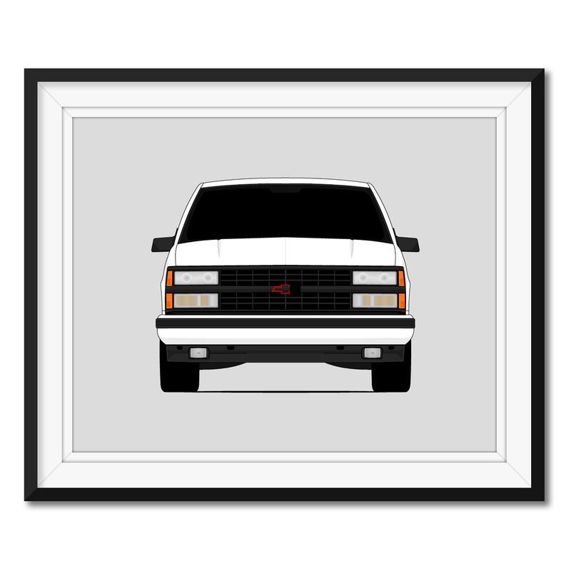 Chevy 454 SS (1990-1993) Poster