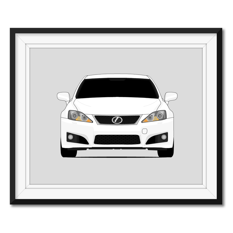 Lexus IS-F (2008-2014) Poster