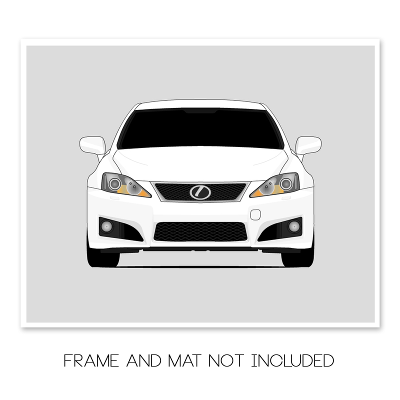 Lexus IS-F (2008-2014) Poster
