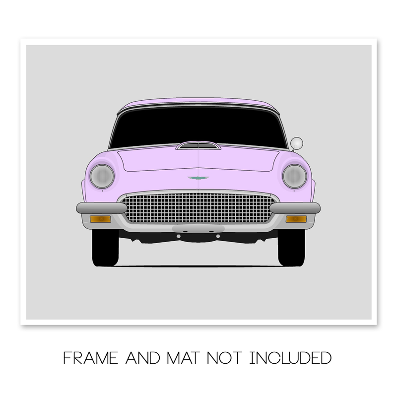 Ford Thunderbird (1955-1957) 1st Generation Poster