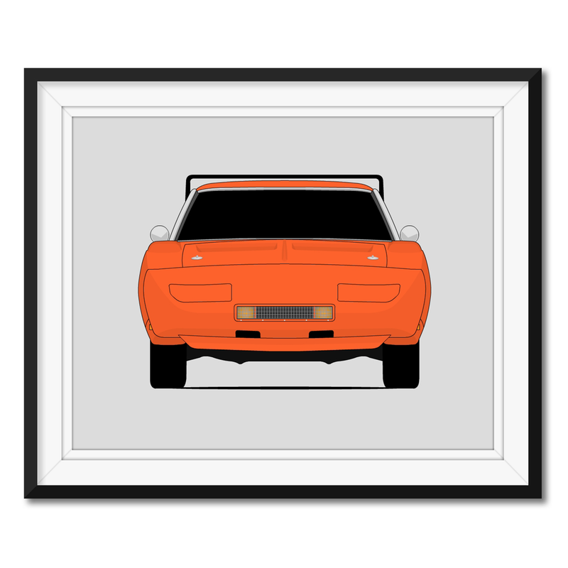 Dodge Charger Daytona (Superbird) (1969) Gen 2 Poster