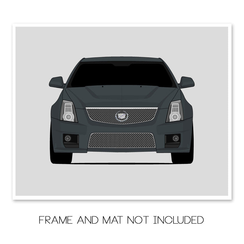 Cadillac CTS-V (2009-2015) 2nd Generation Poster