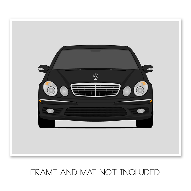 Mercedes-Benz E55 W211 (2003-2006) Poster