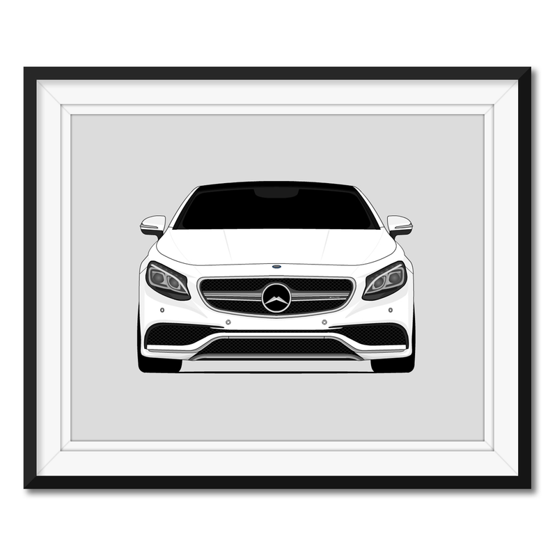 Mercedes-Benz S63 (Coupe) W222 (2014-2017) Poster
