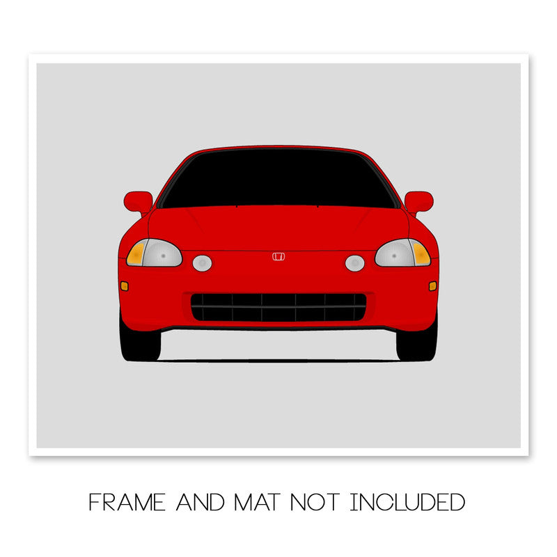 Honda Del Sol (1992-1997) Poster