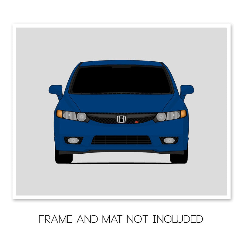 Honda Civic Si (2006-2011) Gen 8 Poster