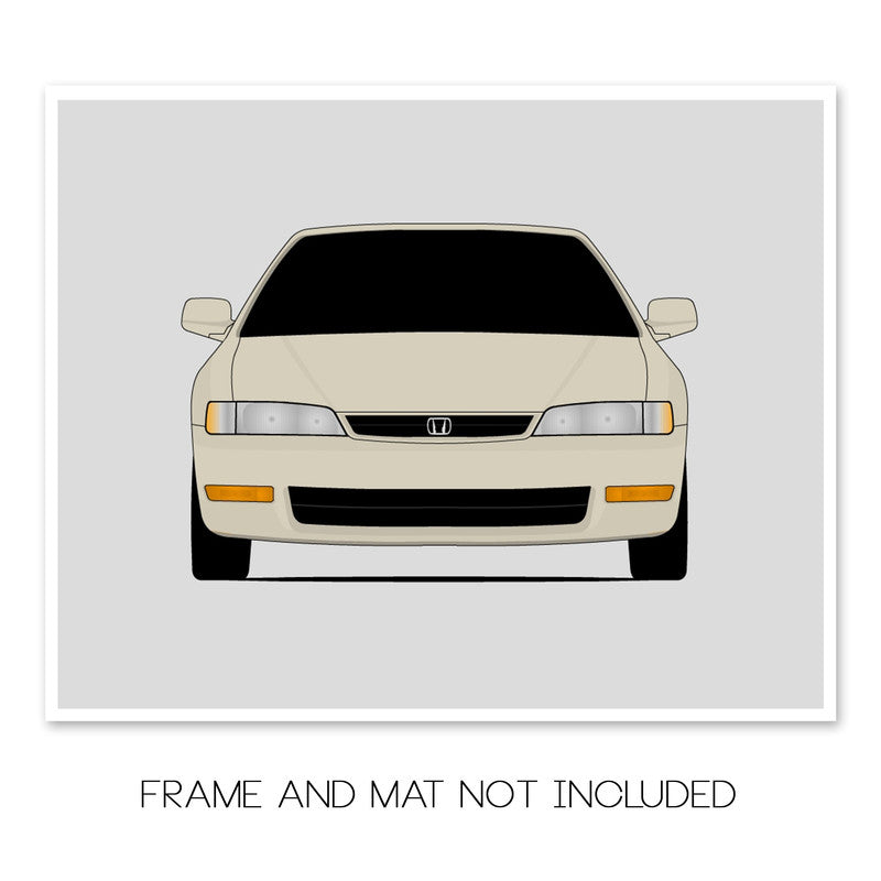Honda Accord (1996-1998) 5th Generation Poster