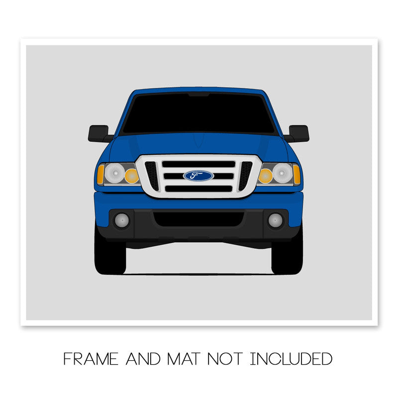 Ford Ranger (2006-2011) 3rd Generation Poster