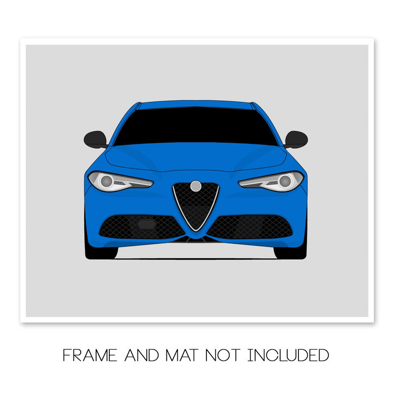 Alfa Romeo Giulia Ti Sport 952 (2016-Present) Poster
