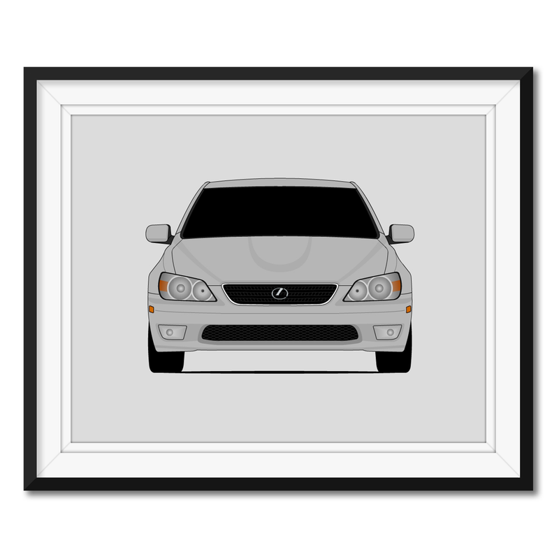 Lexus IS300 Sportback (1998-2002) Poster
