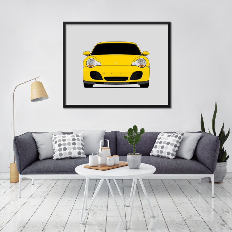 Porsche 911 996 Turbo (2001-2005) Poster
