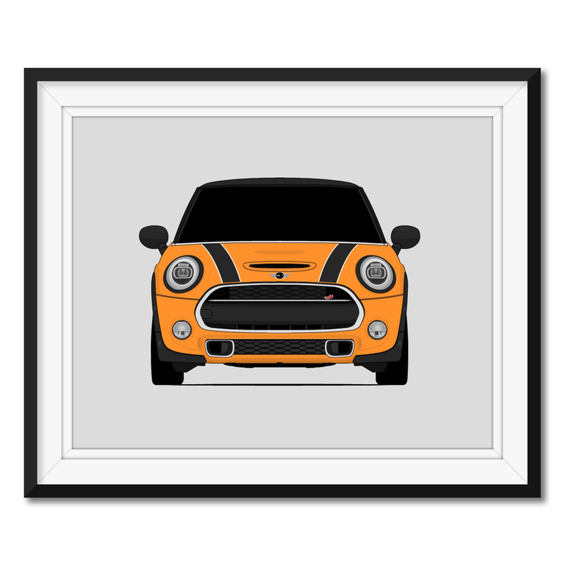 Mini Cooper S F56 (2014-2021) 3rd Generation Poster