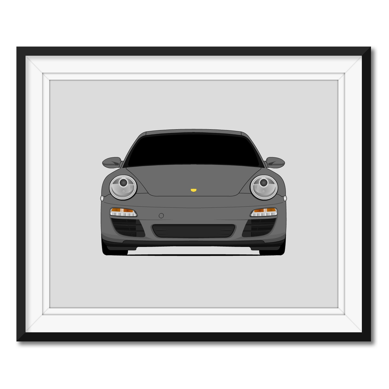 Porsche 911 Carrera (2009-2011) 997.2 Poster