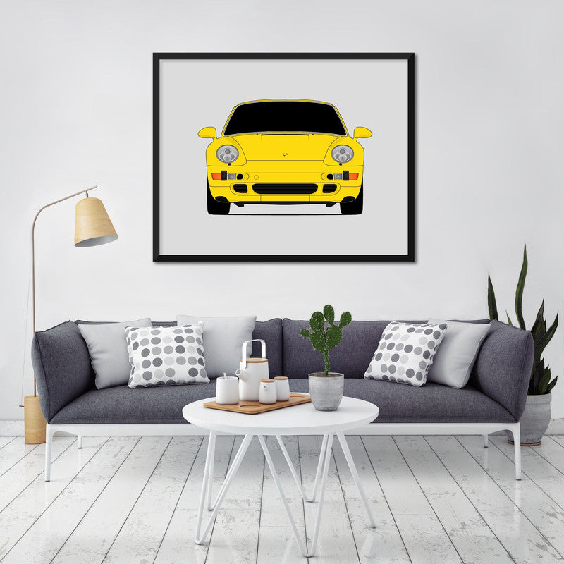 Porsche 911 993 (Turbo) (1995-1998) Poster