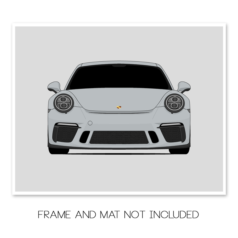 Porsche 911 991.2 GT3 (2017-2019) Poster