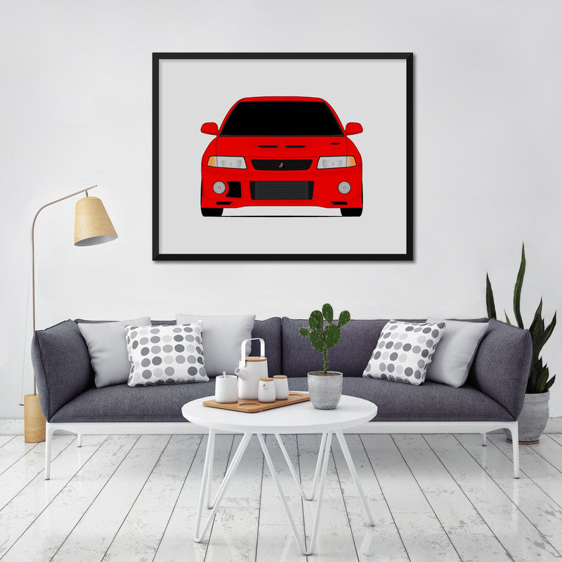 Mitsubishi Evo VI CP9A (1999-2001) Poster