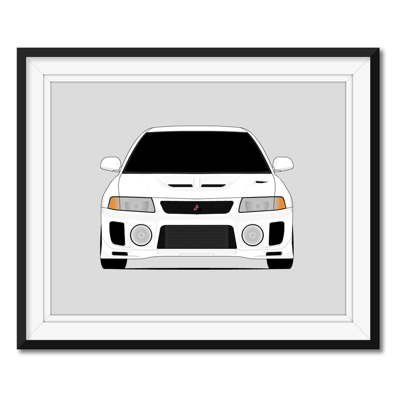 Mitsubishi Evo V CP9A (1998-1999) Poster