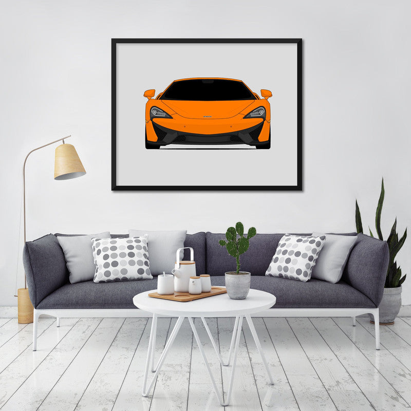 Mclaren 570S (2016-2021) Poster