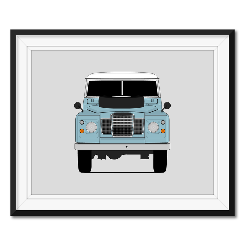 Land Rover Series III (1971-1985) Poster