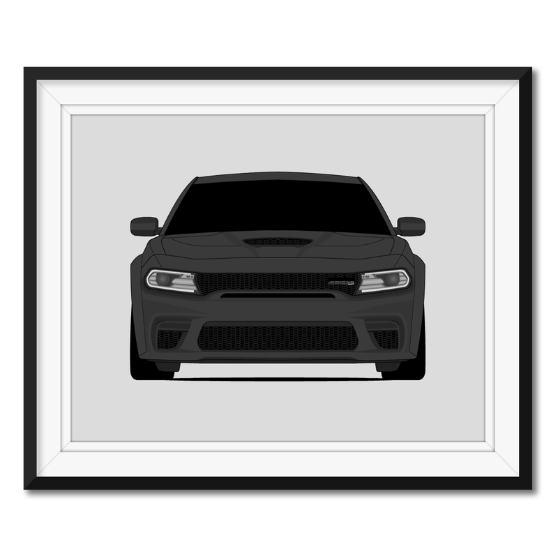Dodge Charger Scat Pack (2018-2021) Gen 7  Poster