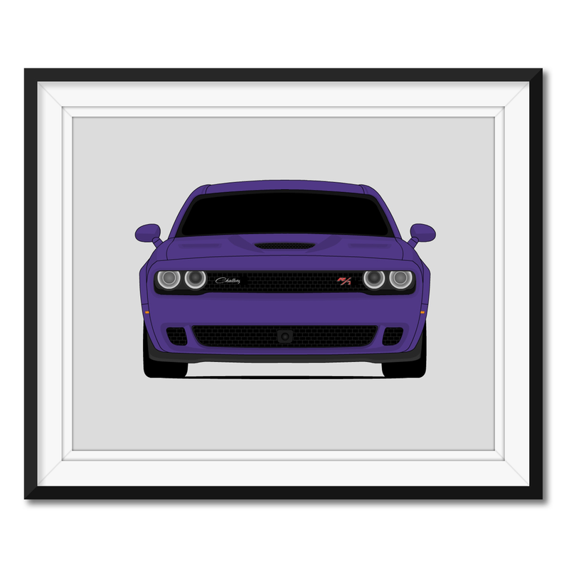 Dodge Challenger R/T Widebody (2015-2021) Gen 3 Poster