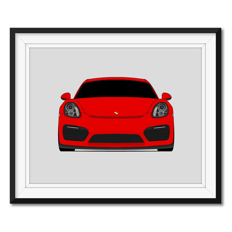 Porsche Cayman GT4 718 (2019-2020) Poster
