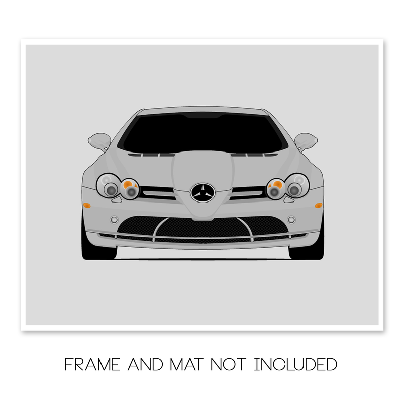Mercedes-Benz SLR McLaren (2004-2009) Poster