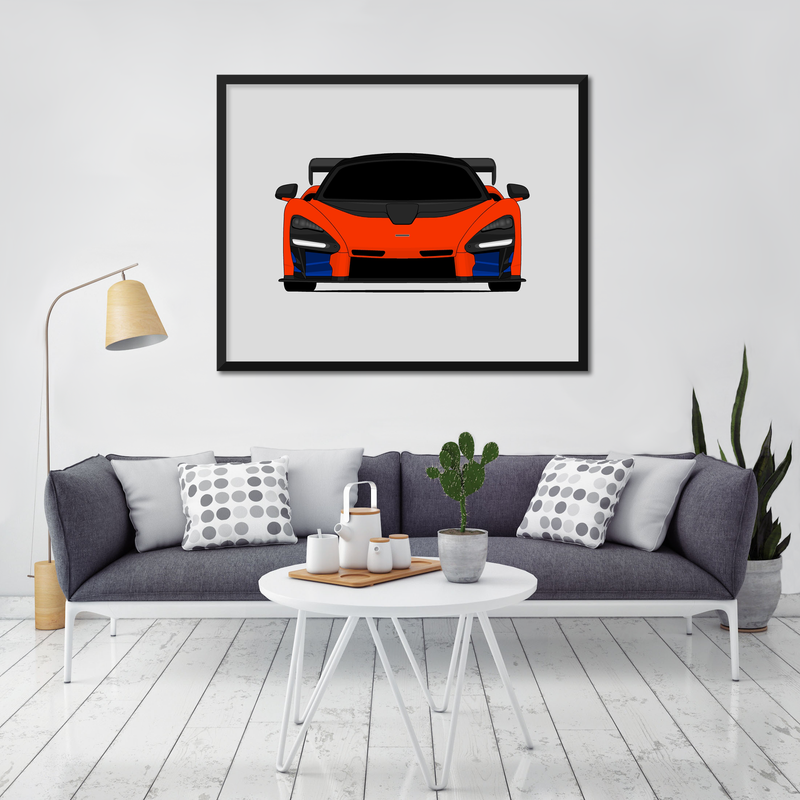 McLaren Senna (2019-Present) Poster