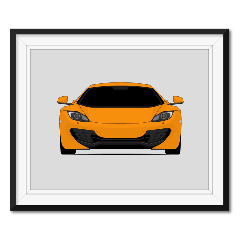 McLaren MP4-12C (2011-2014) Poster