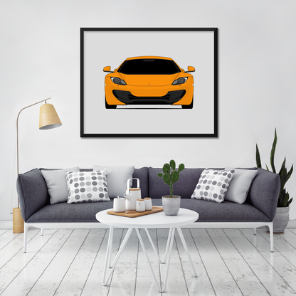 McLaren MP4-12C (2011-2014) Poster