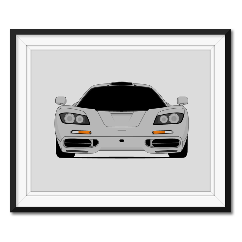 McLaren F1 (1993-1998) Poster