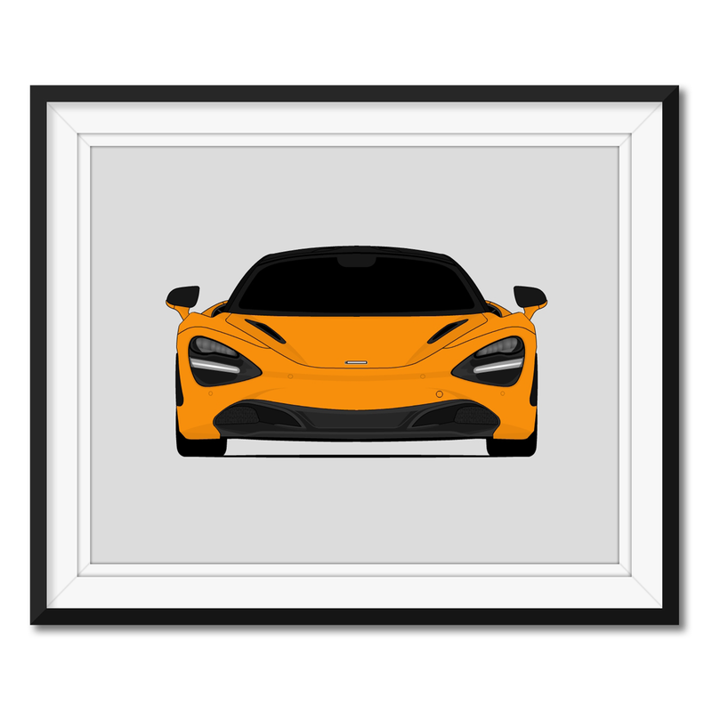 McLaren 720S (2017-Present) Poster