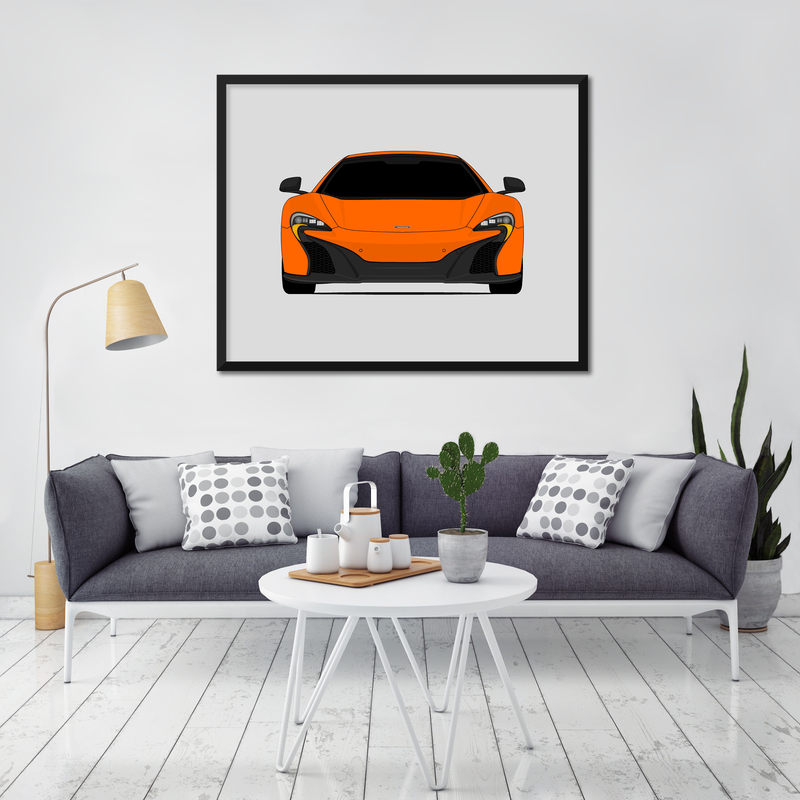 McLaren 650S (2014-2017) Poster