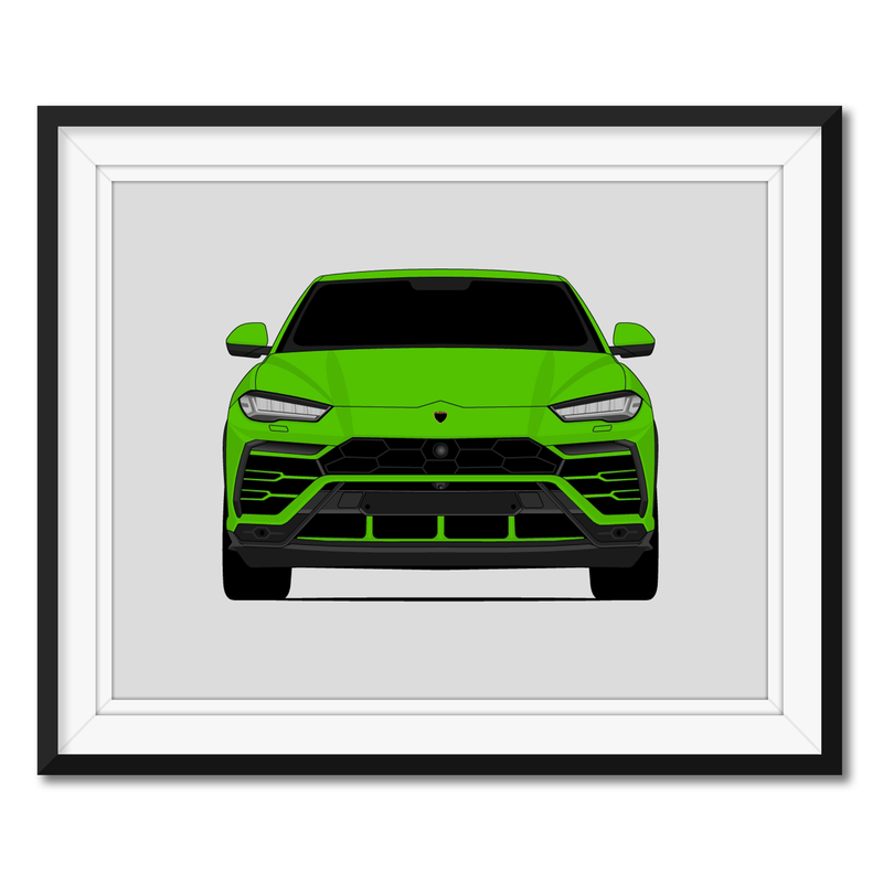 Lamborghini Urus (2018-Present) Poster