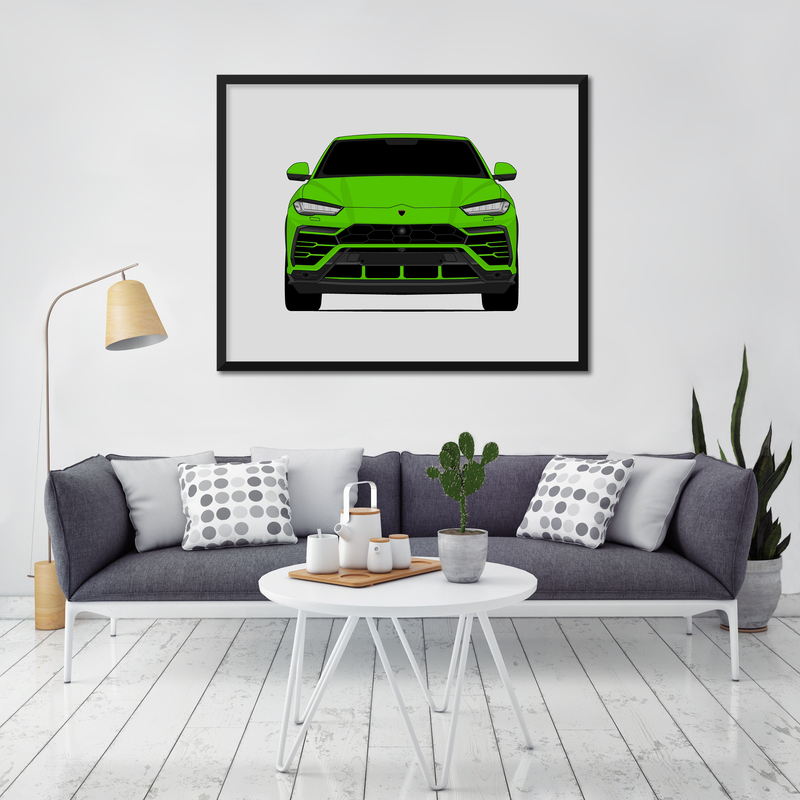 Lamborghini Urus (2018-Present) Poster