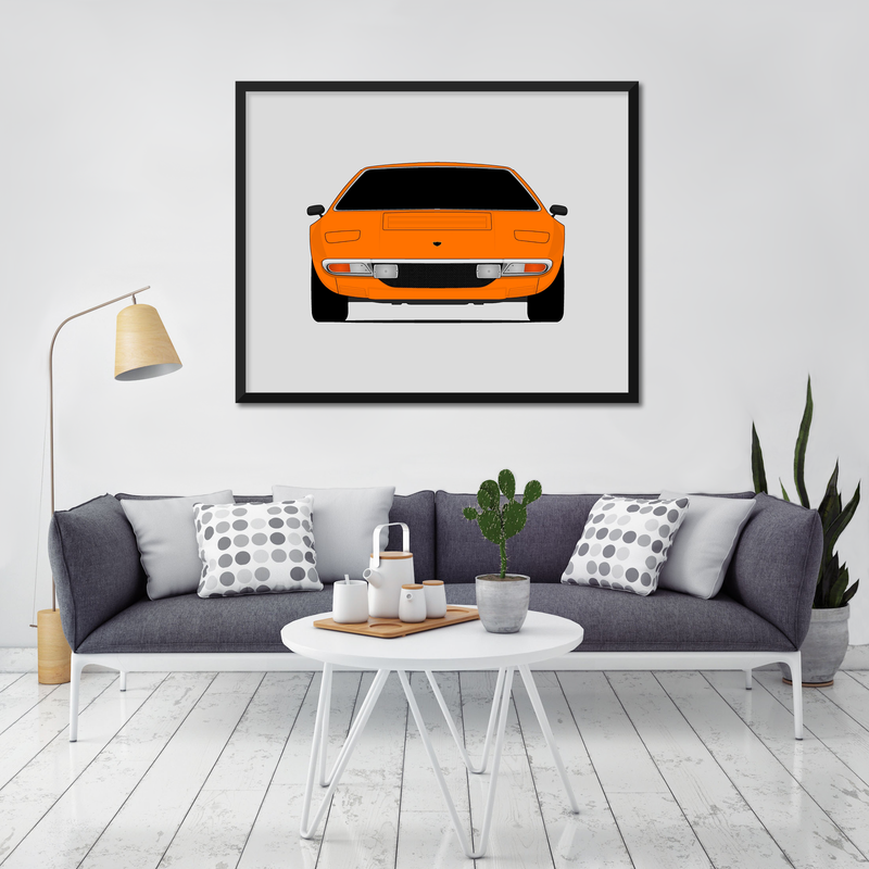 Lamborghini Urraco (1972-1979) Poster