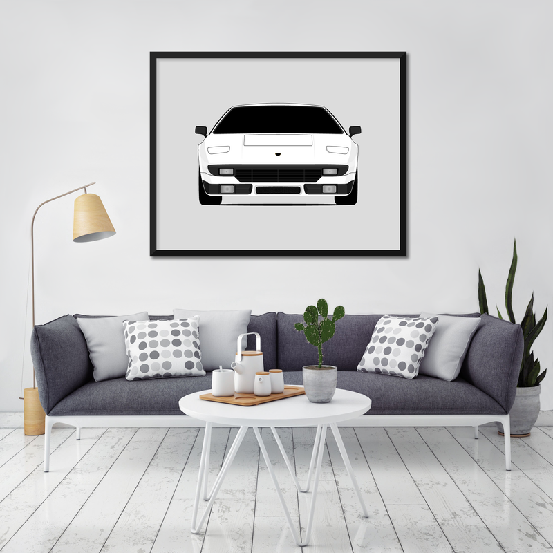 Lamborghini Silhouette (1976-1979) Poster