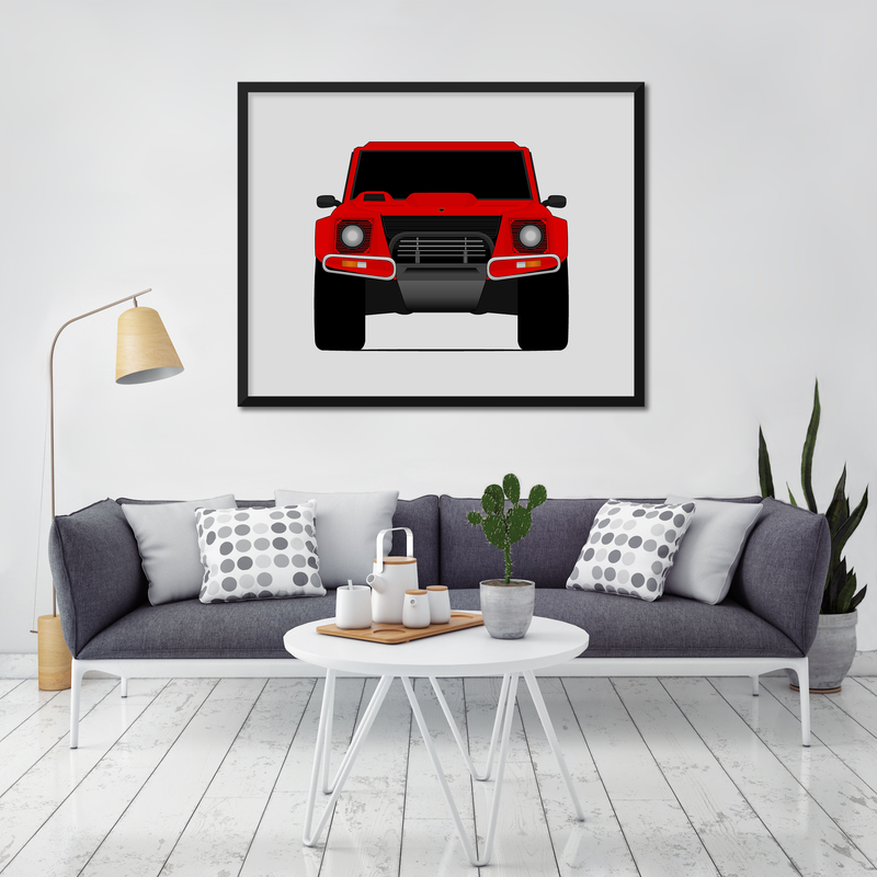 Lamborghini LM002 (1986-1993) Poster