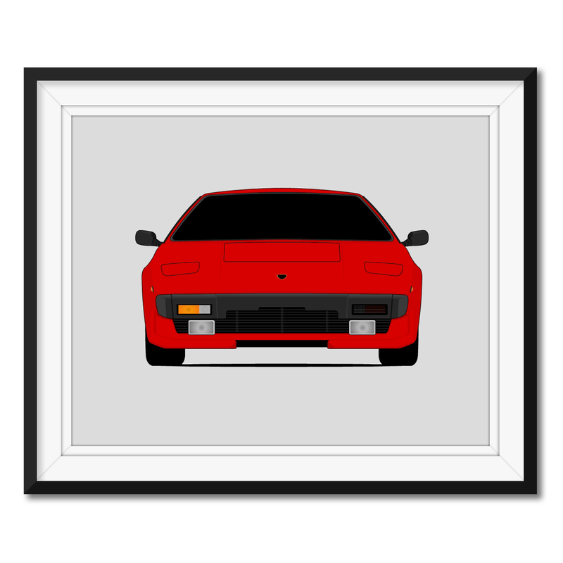 Lamborghini Jalpa (1981-1988) Poster