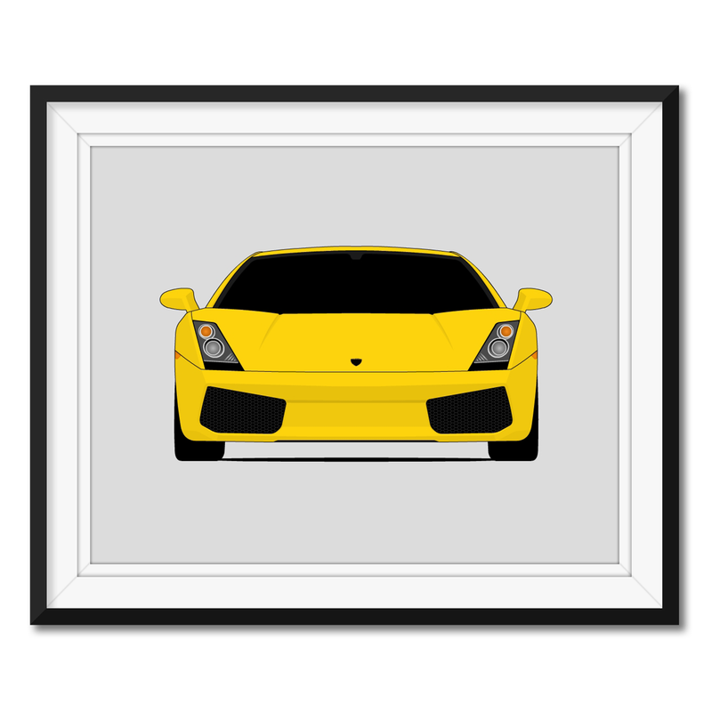 Lamborghini Gallardo (2003-2008) Poster