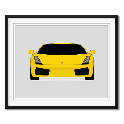 Lamborghini Gallardo (2003-2008) Poster